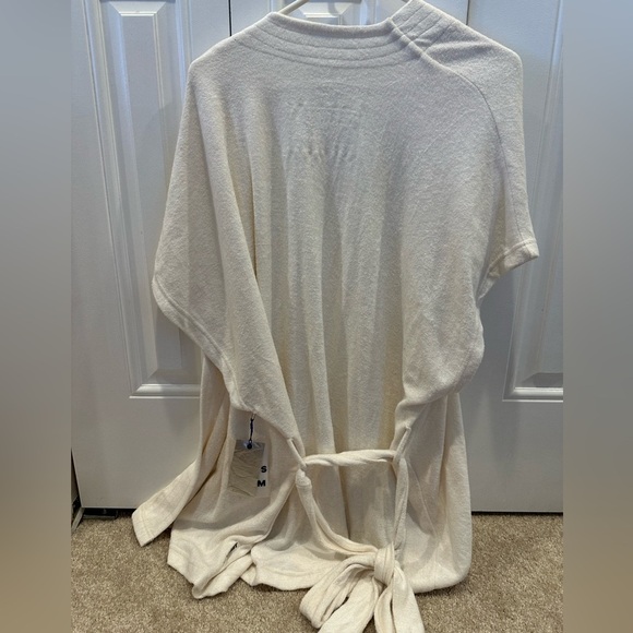 SIMON MILLER Terry Lino Kimono Belted White size Large NWT - Picture 6 of 7
